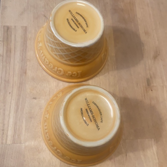 Williams Sonoma Dining Williams Sonoma Ice Cream Cone Bowls Poshmark